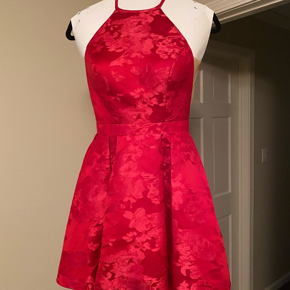 Red Party Dress - Picture 2 of 3